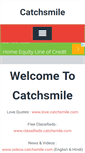 Mobile Screenshot of catchsmile.com
